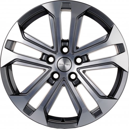 Диски Khomen Wheels KHW1803 (Kodiaq/Tiguan) 7x18 5x112 ET43 dia 57,1 gray-FP Россия - 1