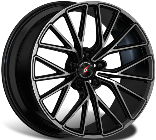 Диски Inforged IFG57 8x18 5x108 ET33 dia 60,1 black machined - 1