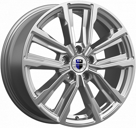 Диски K&K Лацио 7,5x17 5x112 ET40 dia 57,1 дарк платинум Россия - 1