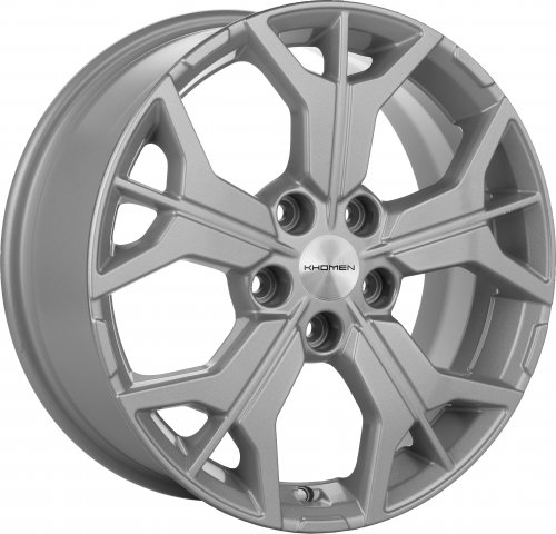 Диски Khomen Wheels KHW1715 (Jetta) 7x17 5x112 ET54 dia 57,1 F-silver - 1