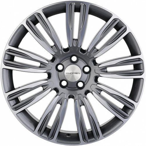 Диски Khomen Wheels KHW2004 (Velar) 8,5x20 5x108 ET45 dia 63,3 gray-FP Россия - 1