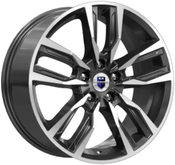 Диски K&K Борэй 8x18 5x112 ET35 dia 66,6 алмаз черный Россия - 1