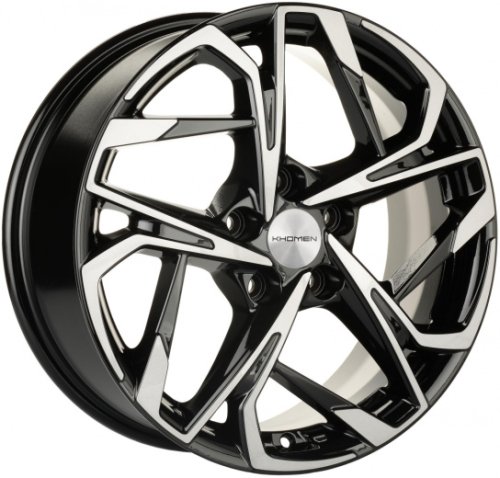 Диски Khomen Wheels KHW1716 (Besturn X40) 7x17 5x114,3 ET40 dia 57,1 black-FP - 1