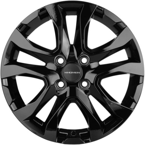 Диски Khomen Wheels KHW1503 (Rio/Solaris) 6x15 4x100 ET46 dia 54,1 black - 1