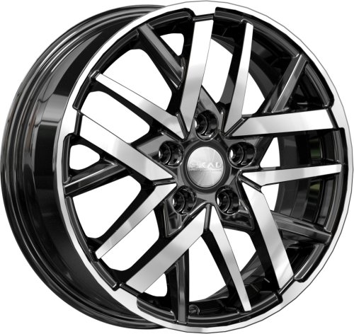 Диски Скад Босфор 6x16 5x100 ET38 dia 57,1 алмаз Россия - 1