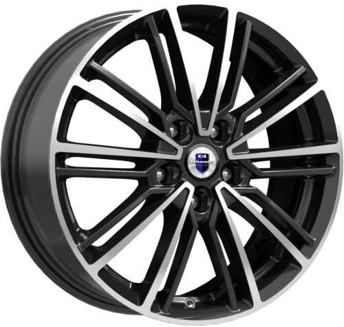 Диски K&K Эрфурт 7x17 5x105 ET40 dia 56,6 алмаз черный Россия - 1