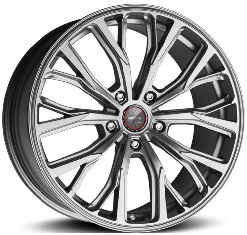 Диски MOMO RF-02 SUV 9x20 5x112 ET45 dia 66,6 titan silver brushed - 1