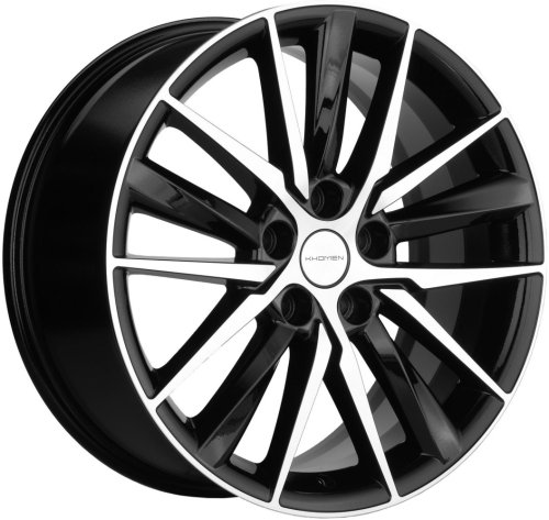 Диски Khomen Wheels KHW1807 (Passat) 8x18 5x112 ET48 dia 57,1 black-FP - 1