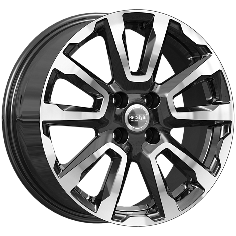 Диски K&K Premium Series КС1026 (ZV 16_Rio) 6,5x16 4x100 ET46 dia 54,1 алмаз черный - 1