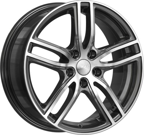 Диски Скад Брайтон 7x17 5x112 ET43 dia 57,1 алмаз Россия - 1
