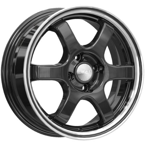 Скад Киото 6x15 4x100 ET38 dia 67,1 алмаз антрацит Россия