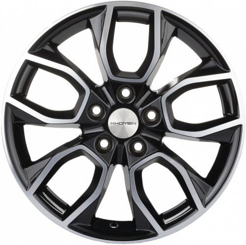 Диски Khomen Wheels KHW1713 (Sportage) 7x17 5x114.3 ET48.5 dia 67.1 black-FP - 1