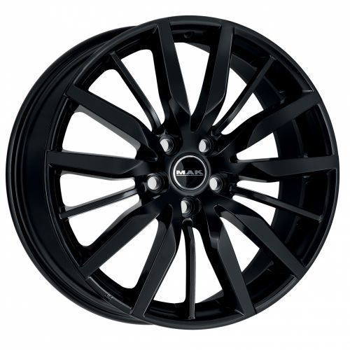 Диски MAK Barbury 8x19 5x114,3 ET50 dia 76 gloss black - 1