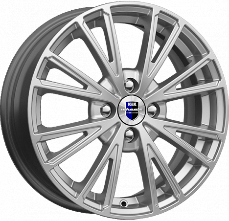 Диски K&K Меандр 6x16 4x100 ET40 dia 67,1 сильвер SK Россия - 1