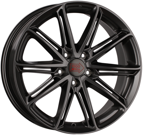 Диски 1000 Miglia MM1007 8,5x19 5x114,3 ET42 dia 67,1 dark anthracite high gloss - 1