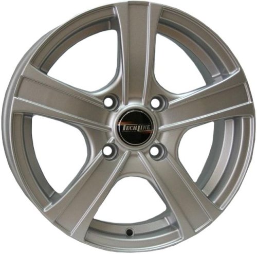 Диски TechLine 539 6x15 5x100 ET38 dia 57.1 silver - 1