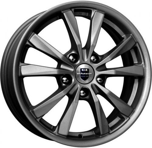 Диски K&K Спайдер 6,5x16 5x114,3 ET45 dia 66,1 дарк платинум - 1