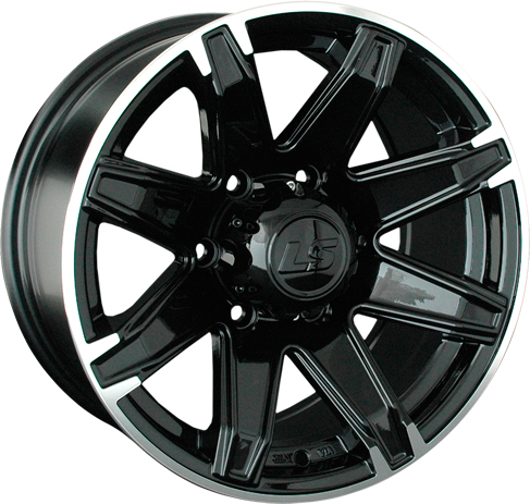 Диски LS wheels 763 8x17 6x139,7 ET10 dia 107,1 BKL КИТАЙ - 1