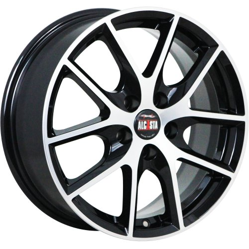Диски Alcasta M59 6,5x16 5x114,3 ET45 dia 66,1 BKF - 1