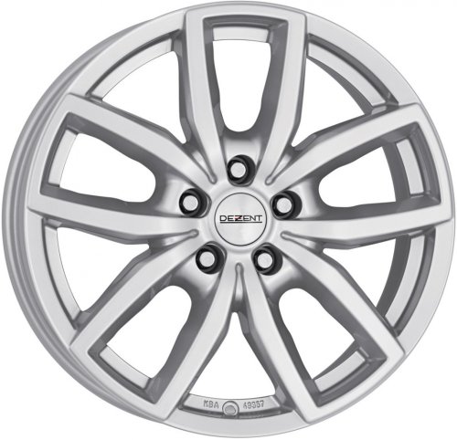 Диски Dezent TE 7,5x17 5x114,3 ET45 dia 71,6 silver - 1