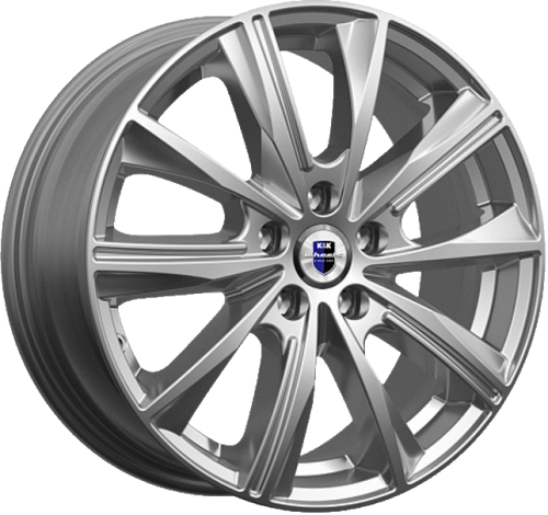 Диски K&K Арнар 6x15 4x100 ET35 dia 67,1 дарк платинум - 1