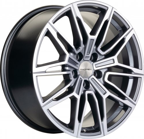 Диски Khomen Wheels KHW1904 (C/E/S class) 8,5x19 5x112 ET38 dia 66,6 gray-FP Россия - 1