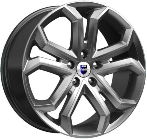 Диски K&K Пандора 8,5x19 5x120 ET18 dia 72,6 дарк платинум Россия - 1
