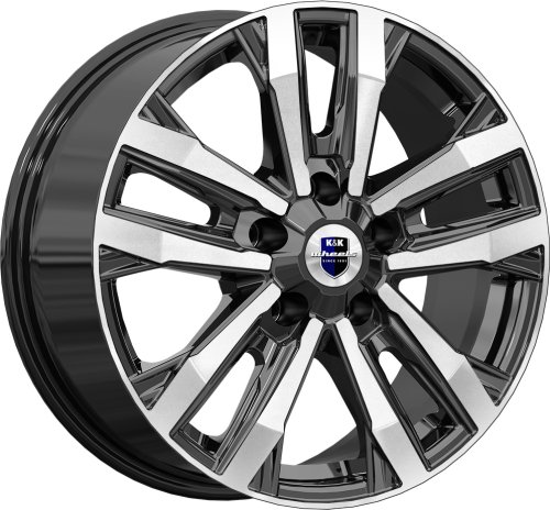 Диски K&K Мичиган 8x18 5x150 ET60 dia 110,1 алмаз черный - 1