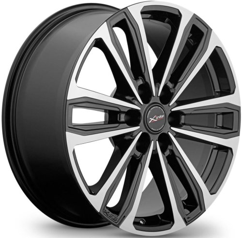 Диски X trike X-142 8,5x20 6x139,7 ET60 dia 95,1 BK/FP - 1