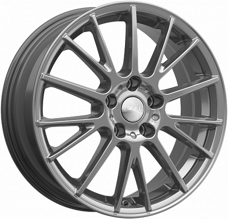 Диски Скад Дубай 6,5x17 5x114,3 ET37 dia 66,6 графит Россия - 1