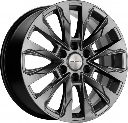 Диски Khomen Wheels KHW2010 (LC 300) 8x20 6x139,7 ET60 dia 95,1 gray - 1