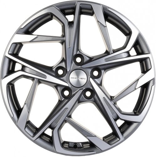 Диски Khomen Wheels KHW1716 (7pro) 7x17 5x108 ET40 dia 60,1 gray-FP Россия - 1