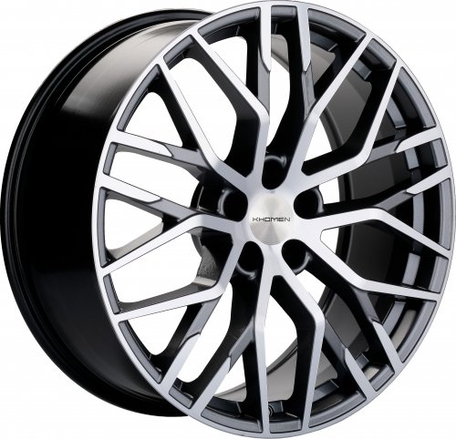 Диски Khomen Wheels KHW2005 (Q8) 8,5x20 5x112 ET20 dia 66,5 gray-FP - 1