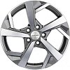 Khomen Wheels KHW1712 7x17 5x114,3 ET39 dia 60,1 gray-FP