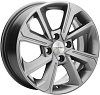 Khomen Wheels KHW1501 (Rio/Solaris) 6x15 4x100 ET46 dia 54,1 G-silver