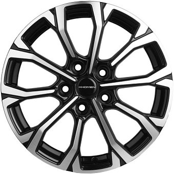 Khomen Wheels KHW1605 (MB C-Class) 6,5x16 5x112 ET40 dia 66,6 black-FP Khomen Wheels KHW1605 (MB C-Class) 6,5x16 5x112 ET40 dia 66,6 black-FP