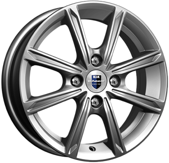 K&K Флэш 5x14 4x100 ET49 dia 54,1 дарк платинум K&K Флэш 5x14 4x100 ET49 dia 54,1 дарк платинум