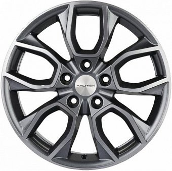 Khomen Wheels KHW1713 (Karoq) 7x17 5x112 ET45 dia 57,1 gray-FP Россия