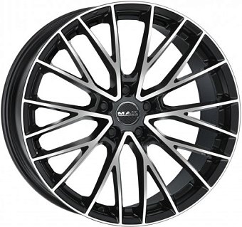 MAK Speciale-D 10x21 5x112 ET19 dia 66,6 black mirror