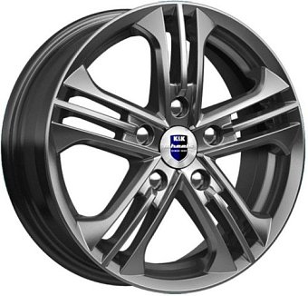 K&K Trinity 6x15 5x114,3 ET46 dia 67,1 дарк платинум Россия