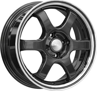 Скад Киото 6x15 4x100 ET45 dia 67,1 алмаз-антрацит Россия