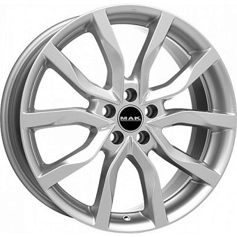 MAK Koln 8x18 5x112 ET25 dia 66,6 silver