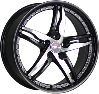 Yokatta Model-40 9,5x20 5x114,3 ET50 dia 66,1 BKF Yokatta Model-40 9,5x20 5x114,3 ET50 dia 66,1 BKF