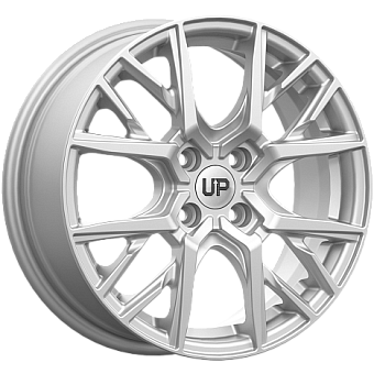 Wheels UP Up124 6,5x16 4x114,3 ET43 dia 67,1 silver classic