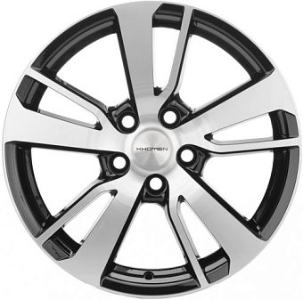 Khomen Wheels KHW1704 (Outlander) 7x17 5x114,3 ET38 dia 67,1 black-FP