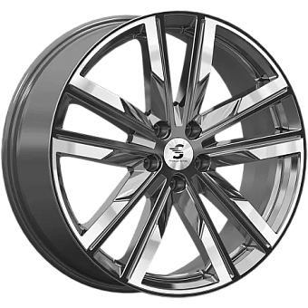 K&K Premium Series КР014 Lexus RX 8x20 5x114,3 ET30 dia 60,1 diamond gloss graphite