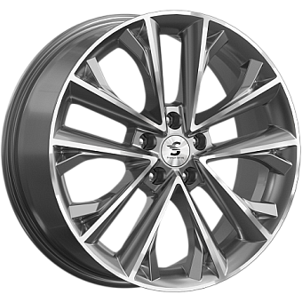 Premium Replica Wheels КР012 7x18 5x114,3 ET53 dia 54,1 diamond gloss graphite