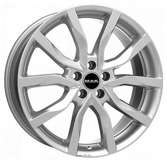 MAK Koln 9,5x21 5x112 ET31 dia 66,6 silver