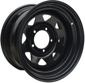 Offroad wheels Nissan 8x16 6x114,3 ET0 dia 66,1 черный