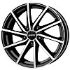 Alutec Singa 6x15 4x100 ET47 dia 54.1 diamond black front polished